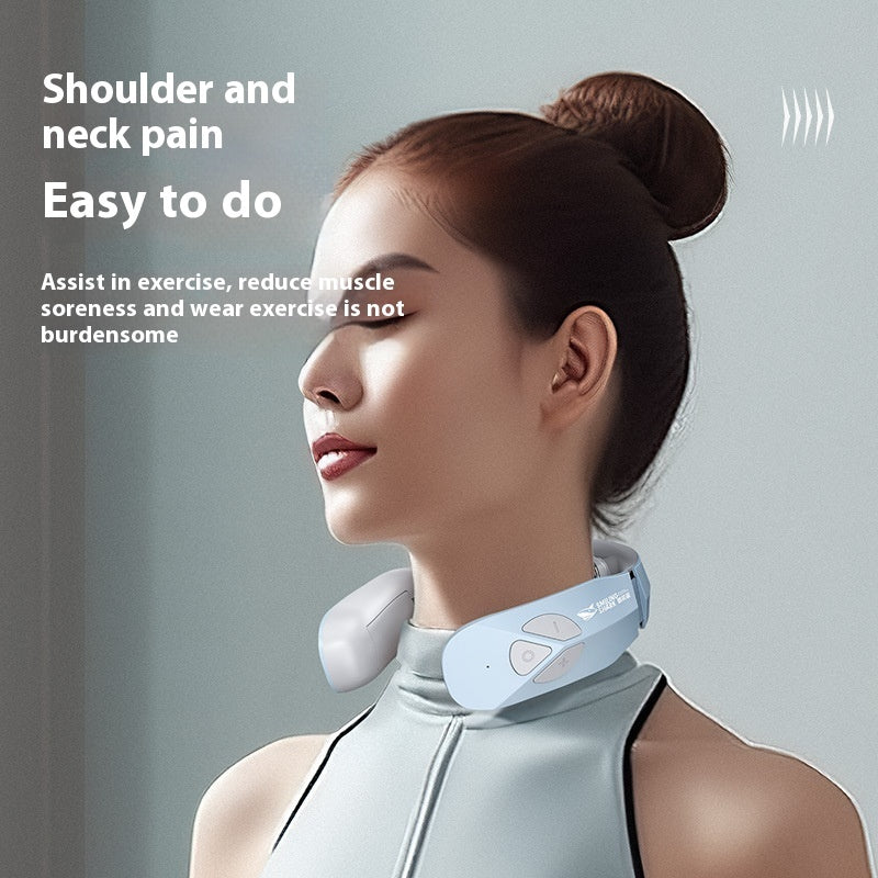 Masseur cervical chauffant, détail
