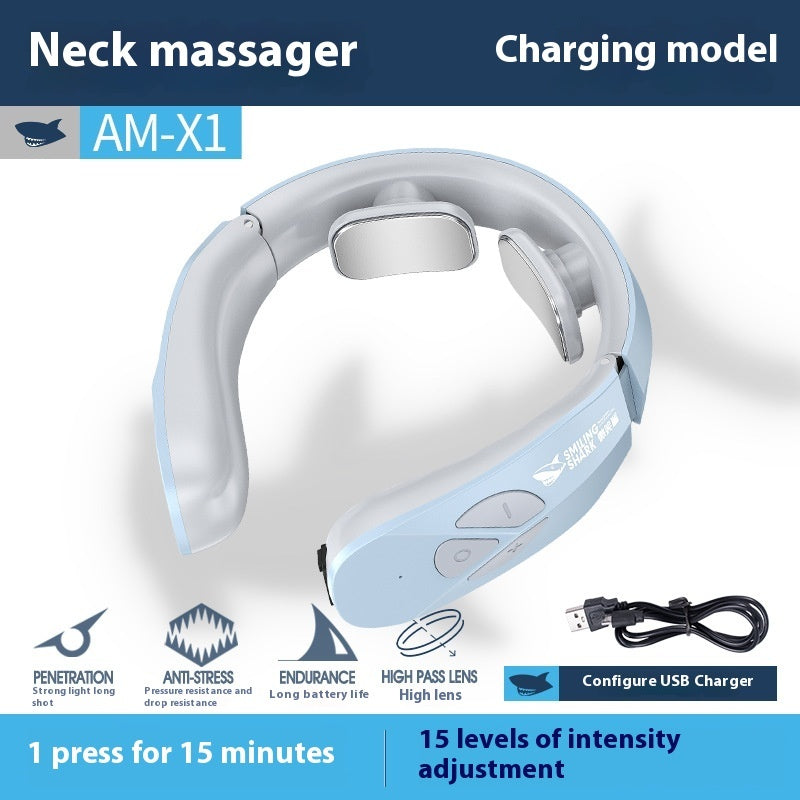 Masseur cervical chauffant, détail