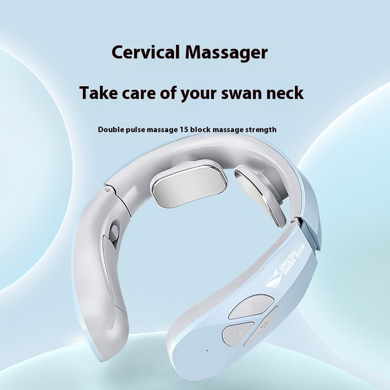Masseur cervical chauffant EMS, vue du produit