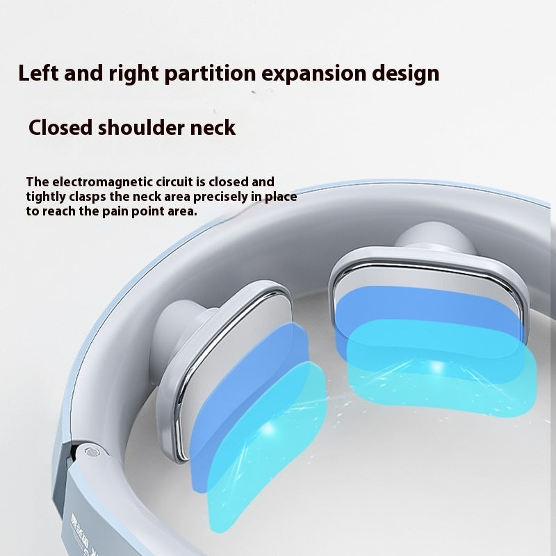 Masseur cervical chauffant, détail